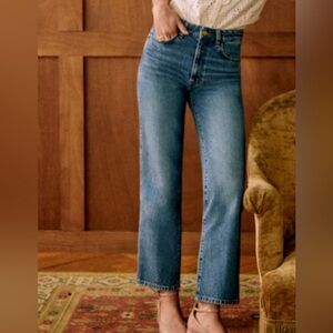 Sezane Classic Blue Women's Jeans